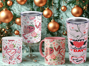 Shop Personalized  Valentine’s Tumbler Collection – Unique, Custom Designs