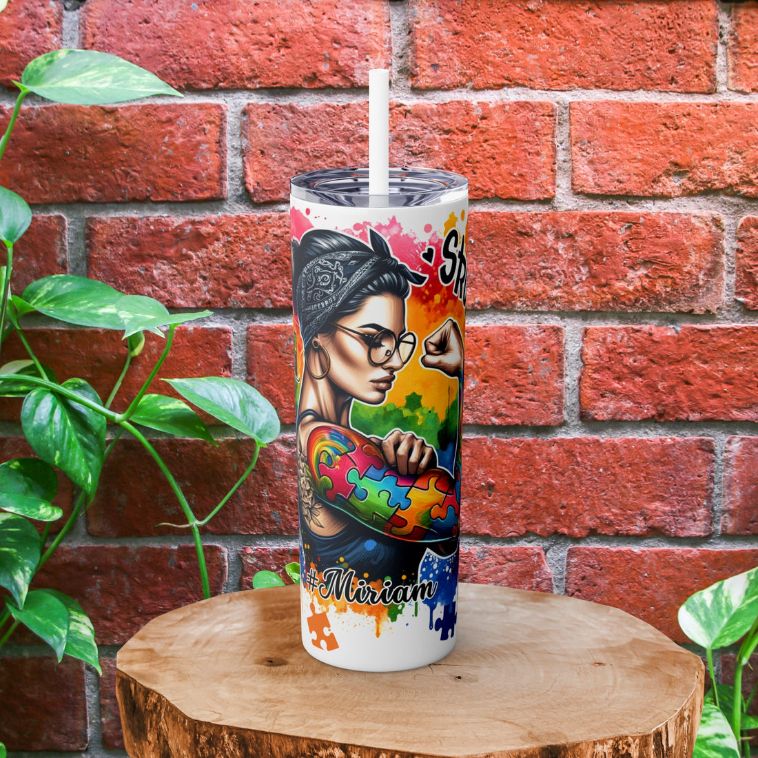 Personalized 20oz Skinny Tumbler for Mother's Day Gift ❤️