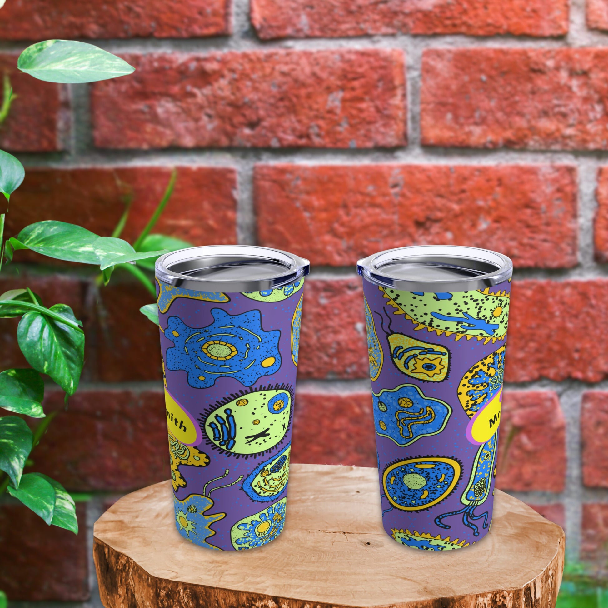 #BiologyFan #PersonalizedScienceGift #ScienceTumbler #MicrobiologyArt #UniqueTumbler #CustomTumbler #ScienceLovers #BiologyAccessories #EducationalGifts #StudyEssentials #ScienceInspiration #ScienceStyle #GiftForBiologyStudents #CustomDrinkware #PurpleTumbler