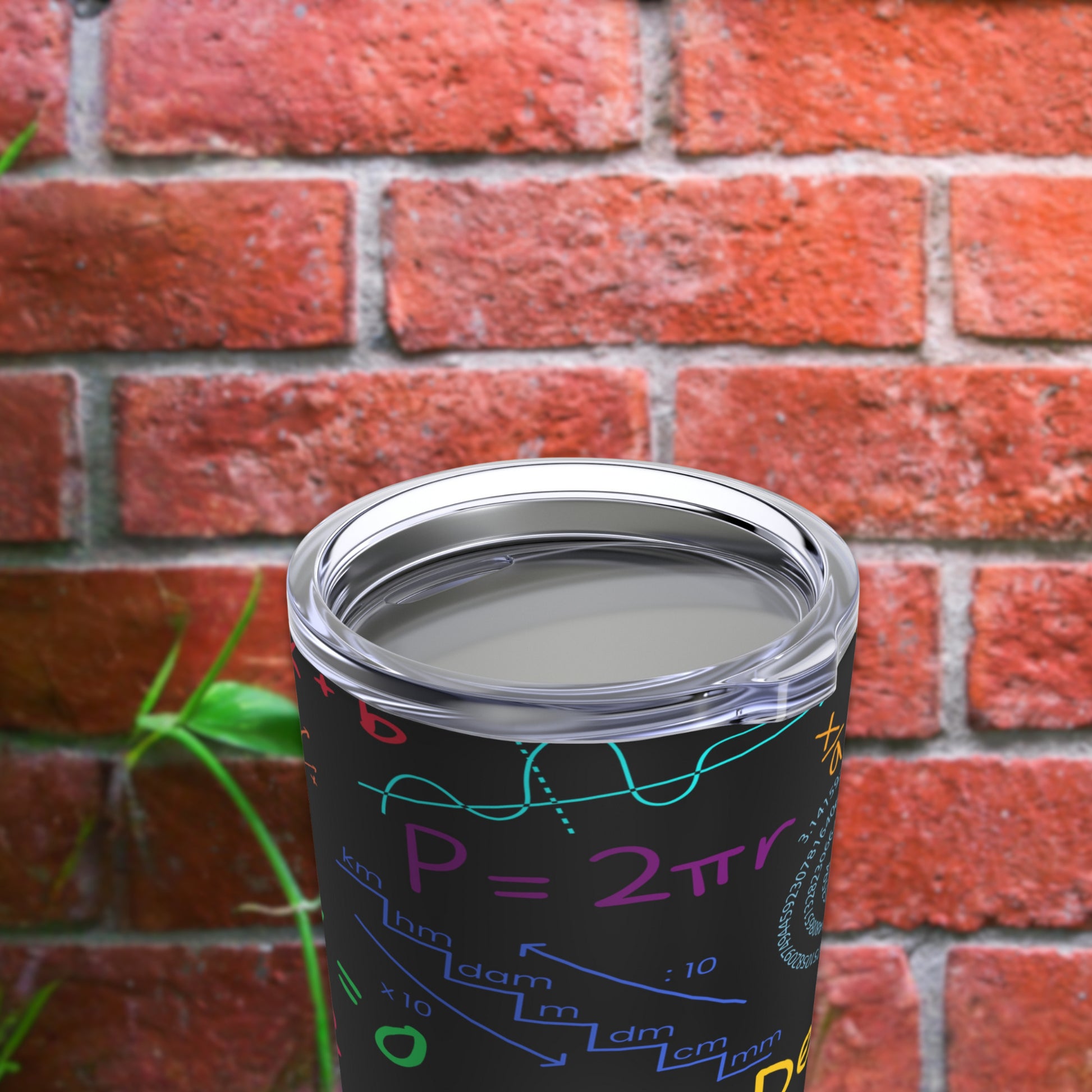 "Customizable tumbler with vibrant math equations and symbols, a perfect gift for math lovers. #PersonalizedTumbler #CustomGift #MathLovers #PersonalizedDesign #GiftForMathLovers #STEMGifts #MathArt #CustomTumbler #GeekyGift"
