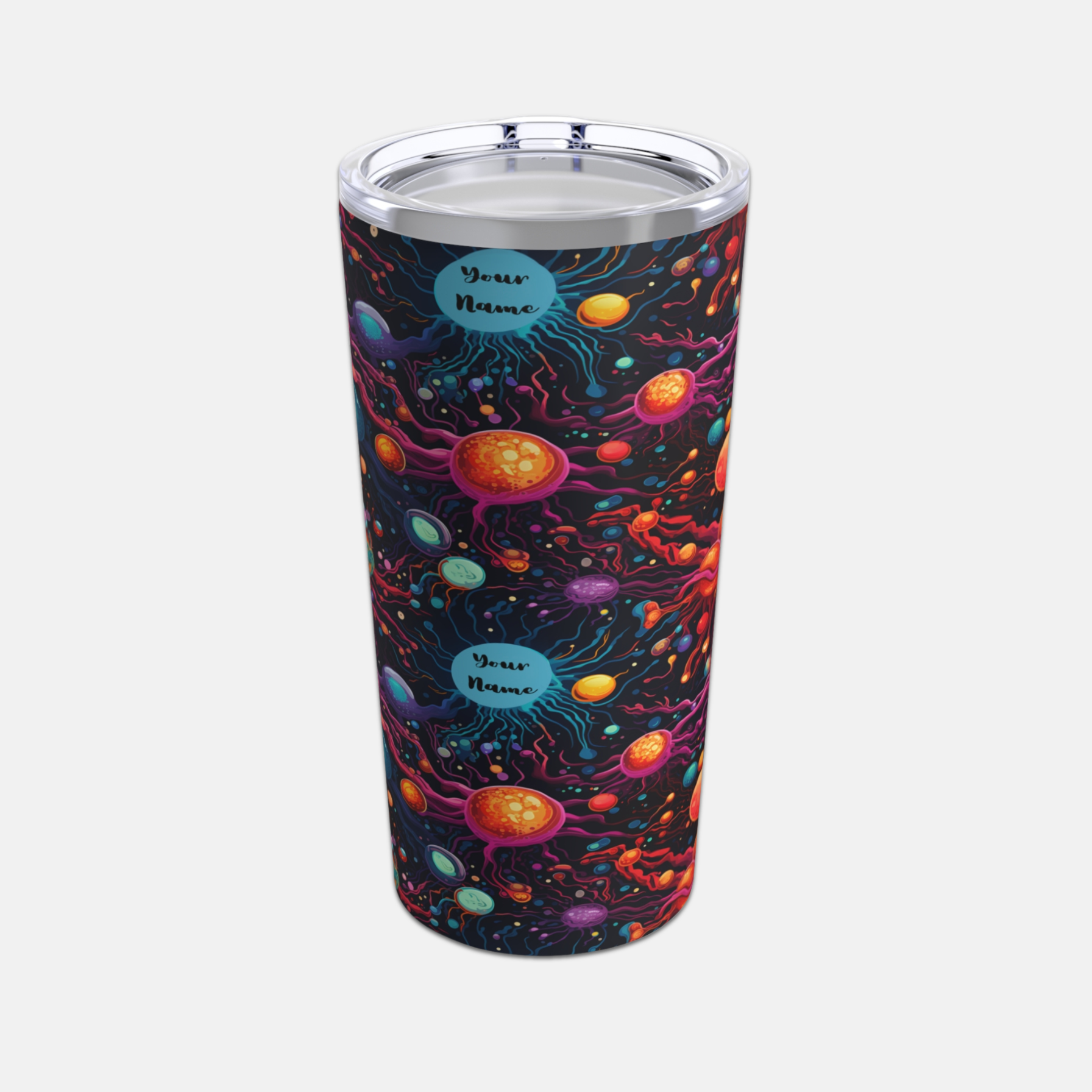 Personalized biology-themed tumbler with abstract science illustrations, featuring microorganisms, cells, and other biology-related symbols on a vibrant purple background. A great gift for biology enthusiasts, st
#ScienceStudentGift #ScienceArtwork #BiologyCollectibles #TumblerForScienceLovers #EcoFriendlyGift #UniqueScienceGift #ScienceThemedMerchandise #BiologyInspired #CustomScienceMerch #ScientificDesign #BiologyClassGift #MicrobiologyGift #ScienceAccessories #UniqueTumbler #BiologyLovers #ScienceGifts
